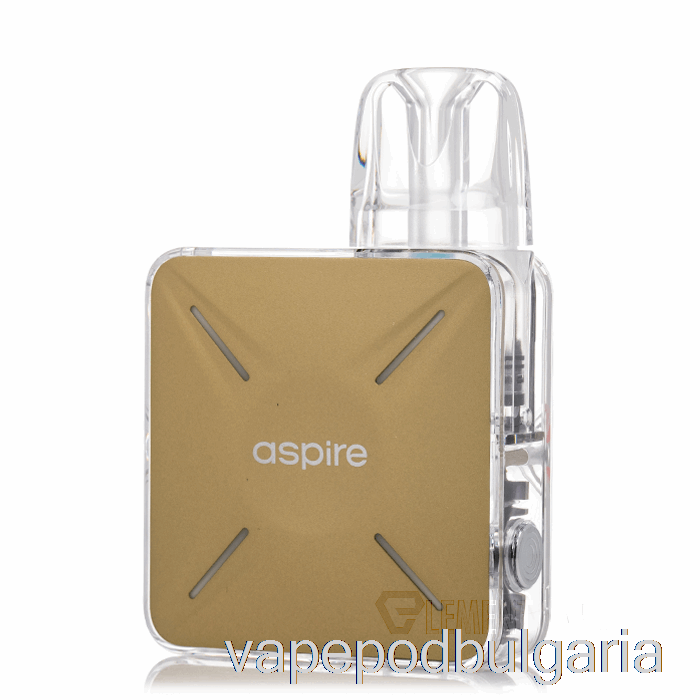 Vape 10000 Дръпки Aspire Cyber X Pod System Flax Yellow